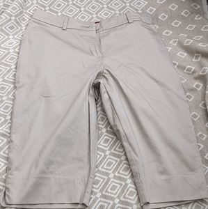 Beige Bermuda Shorts